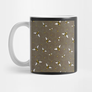 Geometric bees Mug